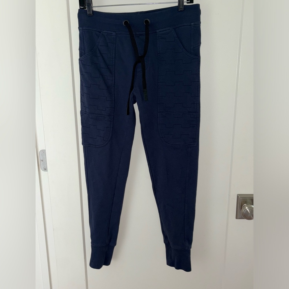Aether cotton knit sweatpant joggers men's sz S EUC LN